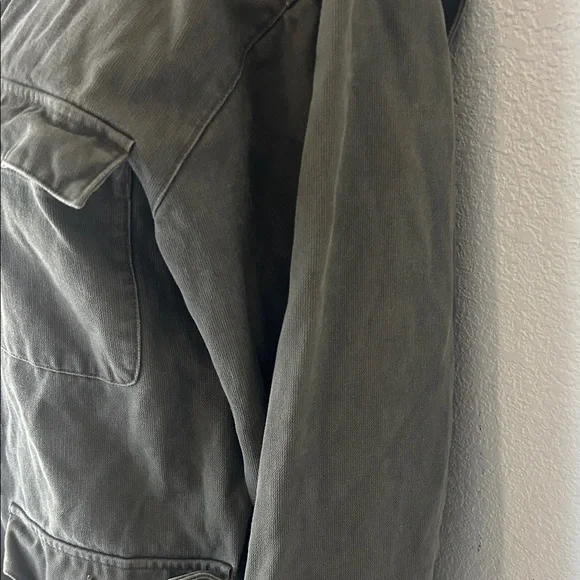 Vintage Columbia Sportswear River Lodge Men's Olive Military Field Jacket - Picture 6 of 15